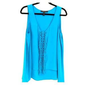 BCBG blue top M